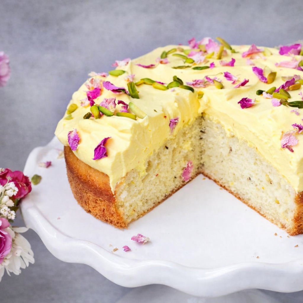 Fresh plant-based eggless cake made with premium vegan ingredients in Delhi NCR