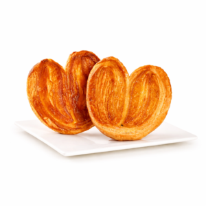 Golden Palmier Hearts